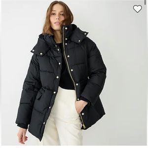 J. Crew New chateau puffer coat